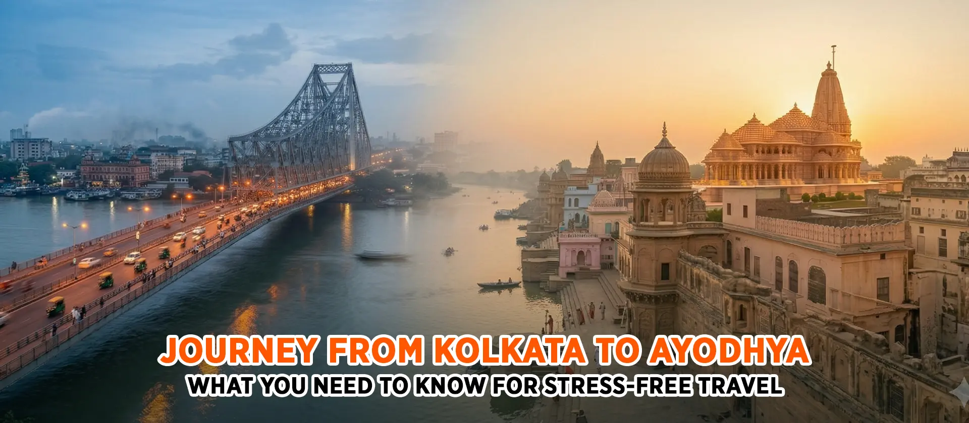 kolkata to ayodhya journey