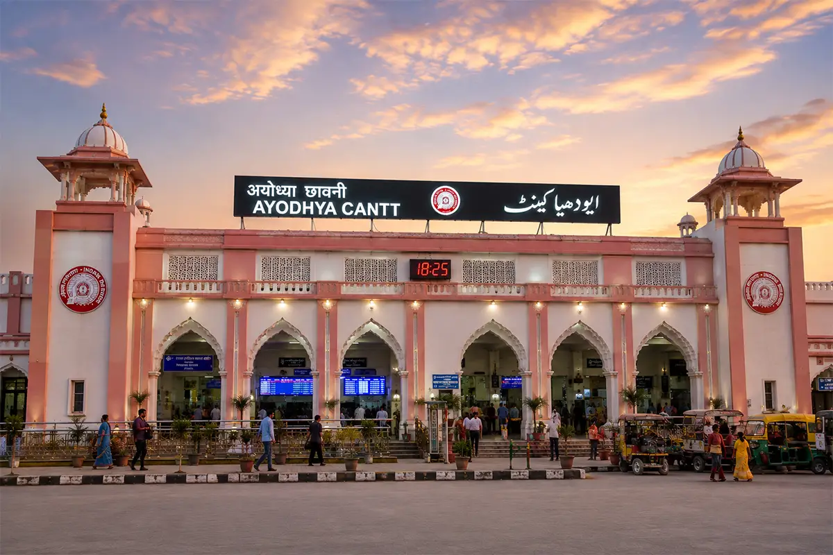Ayodhya Cantt Railway Station_ Approximately 11 km