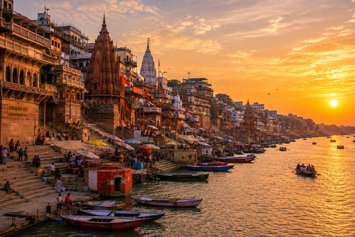Varanasi_ Approximately 220 km